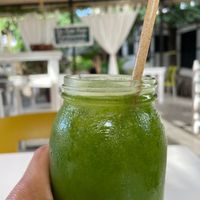 Green juice  at Co.ConAmor in Tulum