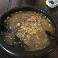 Noodle soup at Wabi-Sabi Noodle House Morato in Metro Manila