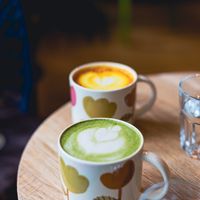 Best Matcha latte and Golden milk in Malmö  at Lotta Love in Malmo