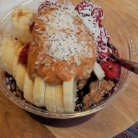 Classic acai bowl - delicious! at Lotta Love in Malmo