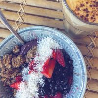 Berry bowl at Lotta Love in Malmo