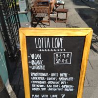 Outside at Lotta Love in Malmo