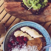 Classic bowl and avocado sandwich  at Lotta Love in Malmo