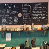 Menu at Lotta Love in Malmo