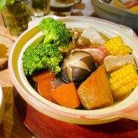 Spicy Hot Pot with Vegetables (served with rice) at Rice Revolution 呷米蔬食 - Gā Mǐ Shū Shí in Taipei