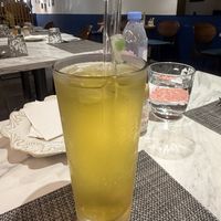 Green iced teaa  at Rice Revolution 呷米蔬食 - Gā Mǐ Shū Shí in Taipei