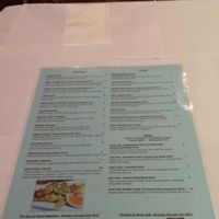 Award winning dishes, bottom of menu at Thai Time Asian Bistro in Santa Rosa