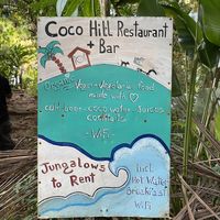 Everything made fresh  at Coco Hill in Bocas Del Toro