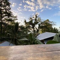 View from the restaurant  at Coco Hill in Bocas Del Toro