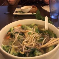 Vegetables and tofu vegan pho   at Lilly's Cafe in New Orleans