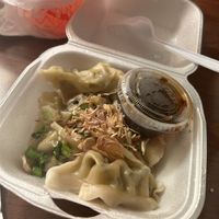 Veggie dumplings   at Lilly's Cafe in New Orleans