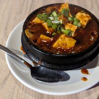 Clay Pot Mapo Tofu at Shandong in Portland