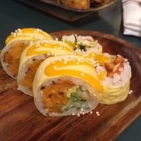 Sweet potatoes at Sushi Momo in Montreal