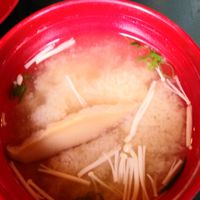 Miso Shiro Soup at Sushi Momo in Montreal