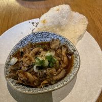 Oyster Mushroom Sliders  at Sushi Momo in Montreal