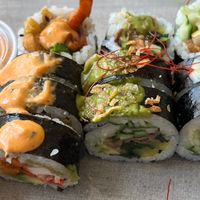 Hitori combo, delivery.   at Sushi Momo in Montreal