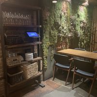 Cute wall  at Sushi Momo in Montreal