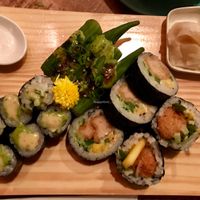 rolls at Sushi Momo in Montreal