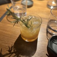 Pumpking mocktail  at Sushi Momo in Montreal