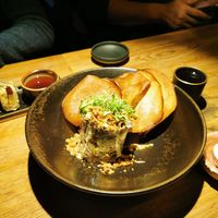 Mushroom tartare at Sushi Momo in Montreal