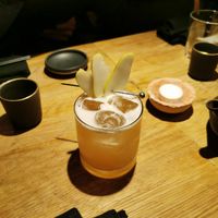 Cocktail at Sushi Momo in Montreal