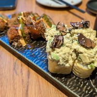 Miss Cream and Gyu at Sushi Momo in Montreal