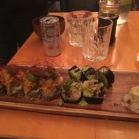 L'enfer and Chimi massamune at Sushi Momo in Montreal