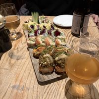 Vegan sushi omakasa  at Sushi Momo in Montreal