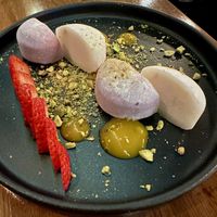 Mochi Ice Cream at Sushi Momo in Montreal