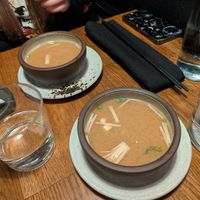 Soupe Miso at Sushi Momo in Montreal