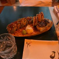 Futomaki 3 champions, Fried Dino-Dino at Sushi Momo in Montreal