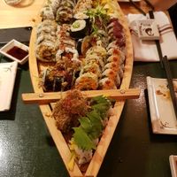 Menu for 6 people at Sushi Momo in Montreal