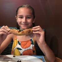 My kids love the vegan cheese on their pizza! at Mellow Mushroom in Pensacola