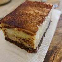 Tirimisu slice at Heal.Thy Self Co in Yarraville