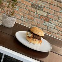 Vegan burger  at Heal.Thy Self Co in Yarraville