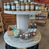 Pickled products and etc at The Root Cellar in Columbia