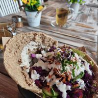 Döner mit Saitan... at Veganatural in Giessen