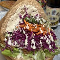 Veganer Döner … Mega lecker. Absolute Empfehlung ✨  at Veganatural in Giessen