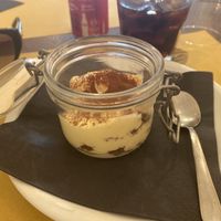 Vegan Tiramisu  at Origano Trevi in Rome
