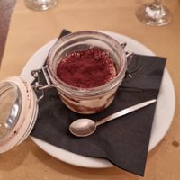 Tiramisu vegano at Origano Trevi in Rome