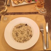 Vegan Risotto at Origano Trevi in Rome