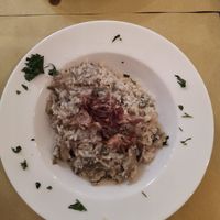 Vegan Risotto at Origano Trevi in Rome