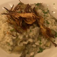 Risotto  at Origano Trevi in Rome