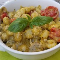 Gnocchi at Origano Trevi in Rome