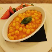 Vegan gnocchi alla Sorrentina at Origano Trevi in Rome