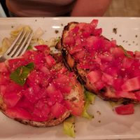 Bruchetta at Origano Trevi in Rome