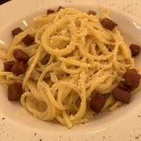 Carbonara  at Origano Trevi in Rome