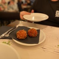 Suppli (arancini)  at Origano Trevi in Rome