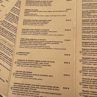 Options   at Origano Trevi in Rome