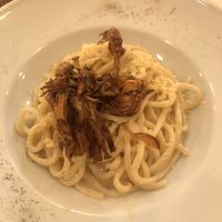 Vegan cacio e pepe  at Origano Trevi in Rome